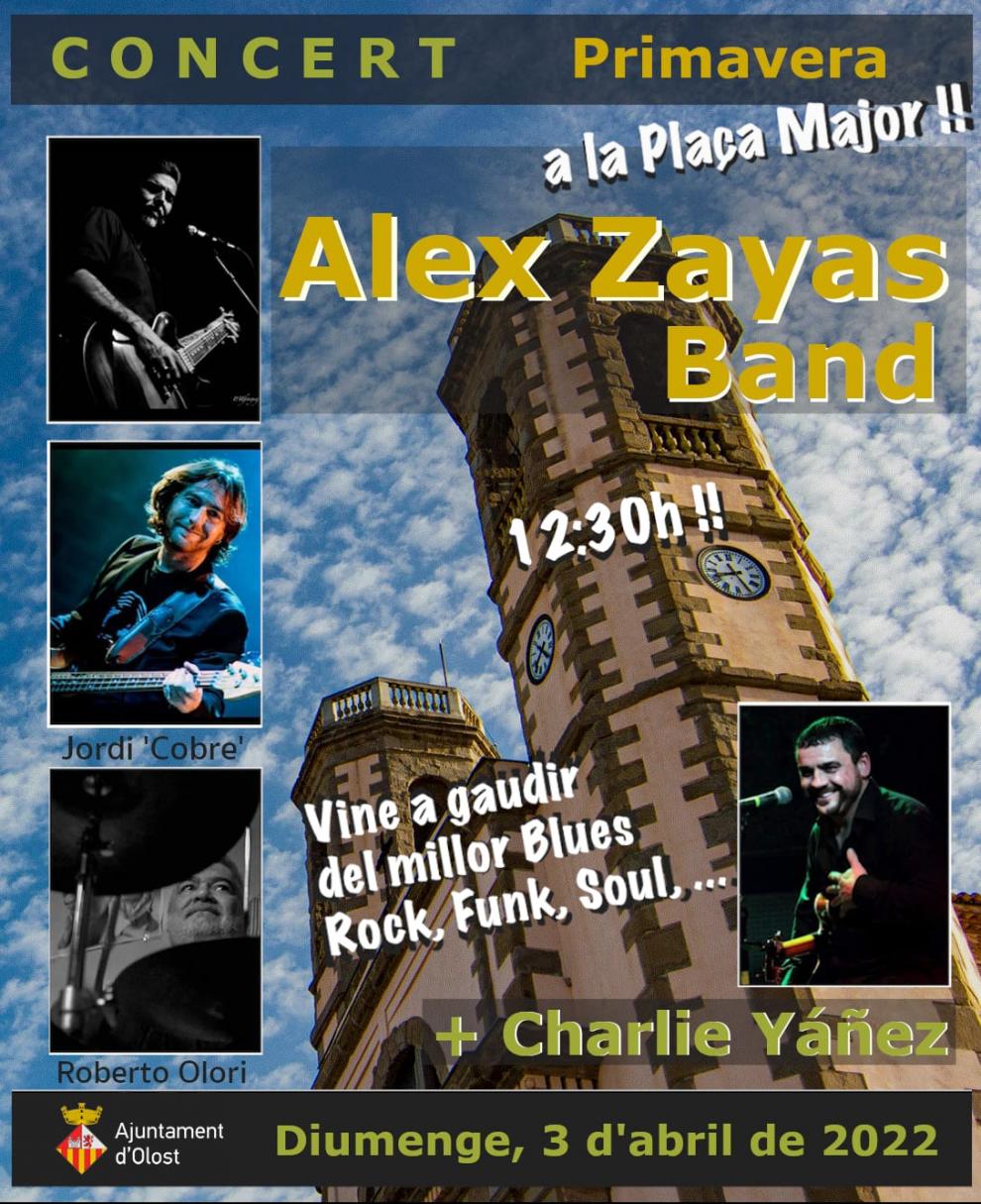 Alex Zayas Band + Charlie Yáñez